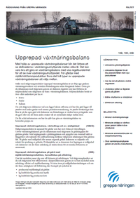 Modulblad 10B Upprepad växtnäringsbalans på växtodlingsgård