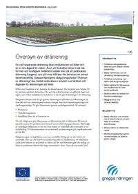 Modulblad 14D Översyn av dränering