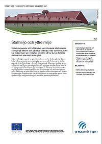 Modulblad 30A Stallmiljö och yttre miljö