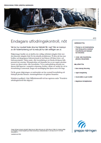 Modulblad 41C Endags utfodringskontroll, nöt